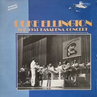 Duke Ellington - The 1953 Pasadena Concert (LP) (VG/G++)