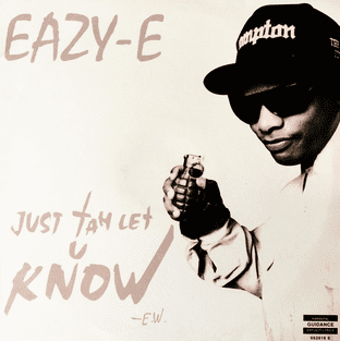 Eazy-E - Just Tah Let U Know (12") (VG/VG)