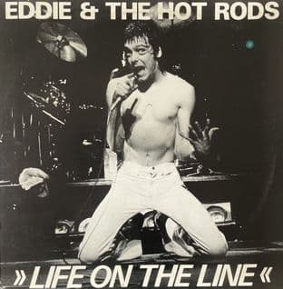 Eddie And The Hot Rods - Life On The Line (12") (VG/VG)