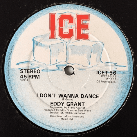 Eddy Grant ‎- I Don't Wanna Dance (12
