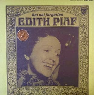 Edith Piaf - But Not Forgotten (LP) (Promo) (VG-EX/VG-)