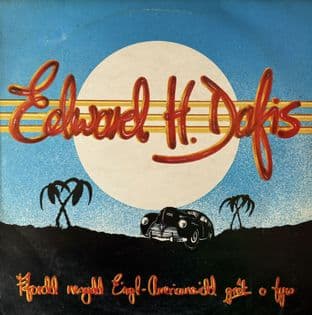 Edward H. Dafis - Ffordd Newydd Eingl-Americanaidd Grêt O Fyw (LP) (1st Pressing) (VG+/VG)