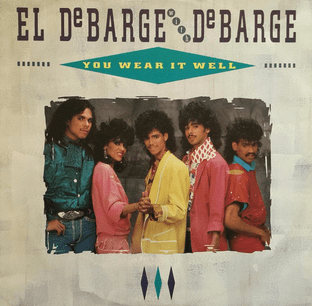 El DeBarge With DeBarge - You Wear It Well (12") (EX/VG)