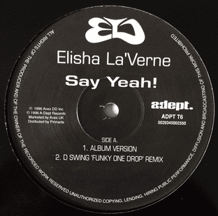 Elisha La 'Verne - Say Yeah (12") (VG-/NM)