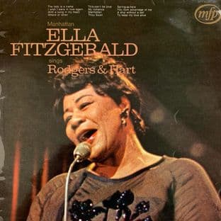 Ella Fitzgerald - Ella Fitzgerald Sings Rodgers & Hart (LP) (VG-/G)