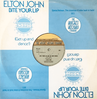 Elton John/Kiki Dee - Bite Your Lip (Get Up And Dance)/Chicago (12") (EX/G-VG)