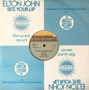 Elton John/Kiki Dee - Bite Your Lip (Get Up And Dance)/Chicago (12") (VG-/EX-)
