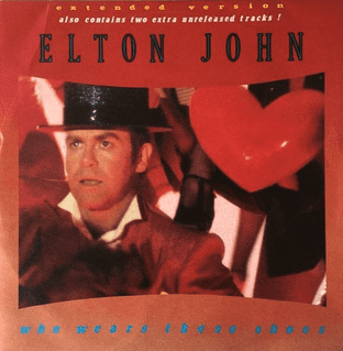 Elton John - Who Wears These Shoes (12") (VG-/VG+)