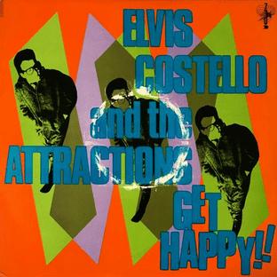 Elvis Costello And The Attractions - Get Happy!! (LP) (G-VG/VG)