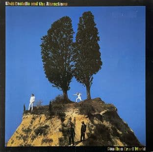 Elvis Costello And The Attractions - Goodbye Cruel World (LP) (VG/VG-)