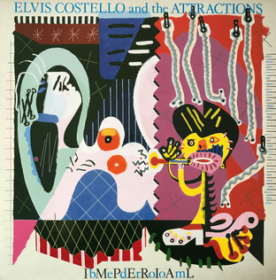 Elvis Costello And The Attractions - IbMePdErRoIoAmL (Imperial Bedroom) (LP) (VG-/VG)
