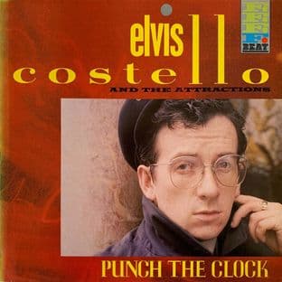 Elvis Costello And The Attractions - Punch The Clock (LP) (EX-/G-VG)
