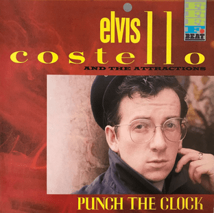 Elvis Costello And The Attractions - Punch The Clock (LP) (G-VG/G-VG)