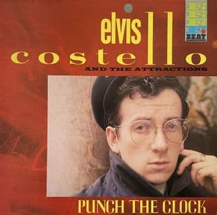 Elvis Costello And The Attractions - Punch The Clock (LP) (VG-EX/VG+)