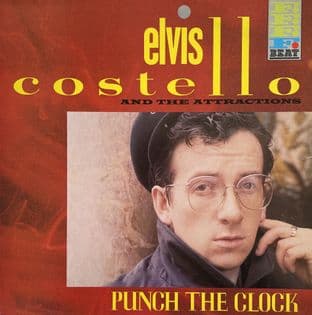 Elvis Costello And The Attractions - Punch The Clock (LP) (VG-/VG-)