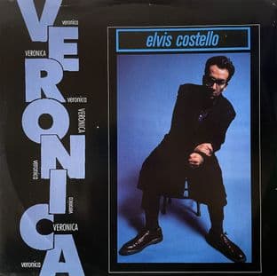 Elvis Costello - Veronica (12") (VG-EX/VG-)