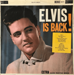 Elvis Presley - Elvis Is Back! (LP) (VG/G-)