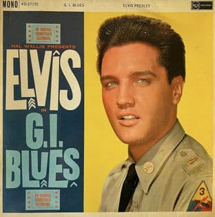 Elvis Presley - G.I. Blues: Original Soundtrack (LP) (G-VG/G-VG)