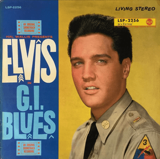 Elvis Presley - G.I. Blues (Original Soundtrack) (LP) (VG/G++)