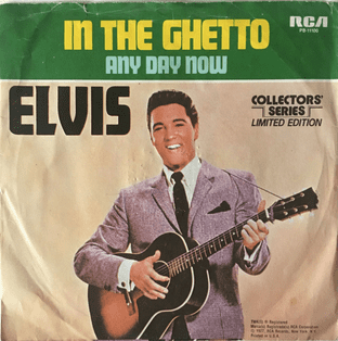 Elvis Presley - In The Ghetto (7") (G/G)