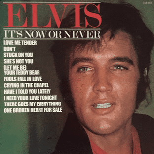 Elvis Presley - It's Now Or Never (LP) (EX-/VG+)