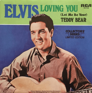 Elvis Presley - Loving You/(Let Me Be Your) Teddy Bear (7") (EX+/EX)