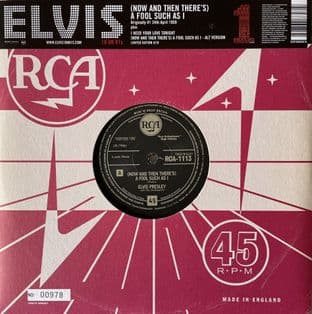 Elvis Presley - (Now And Then There's) A Fool Such As I (10") (EX-/VG-EX)