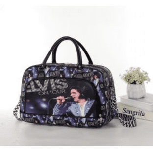 Elvis Presley On Tour Waterproof Travel Holdall (New) (BPK016)
