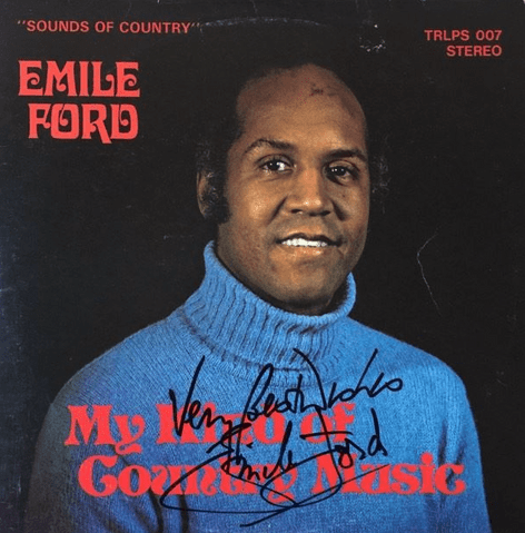 Emile Ford - My Kind Of Country Music (LP) (Signed) (VG-/VG-)