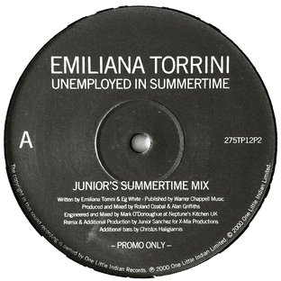 Emiliana Torrini - Unemployed In Summertime (Junior Mixes) (12") (Promo) (G++/NM)