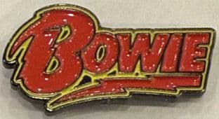 Enamel Pin Badge:  David Bowie: Bowie (New) (EPB76)