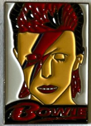 Enamel Pin Badge: David Bowie (New) (EPB25)