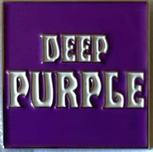 Enamel Pin Badge: Deep Purple (New) (EPB17)