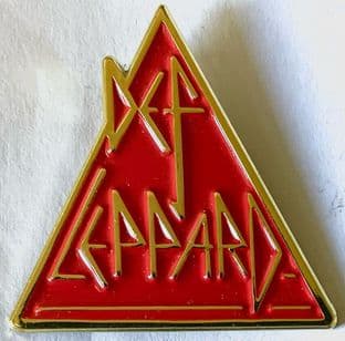 Enamel Pin Badge: Def Leppard (New) (EPB30)