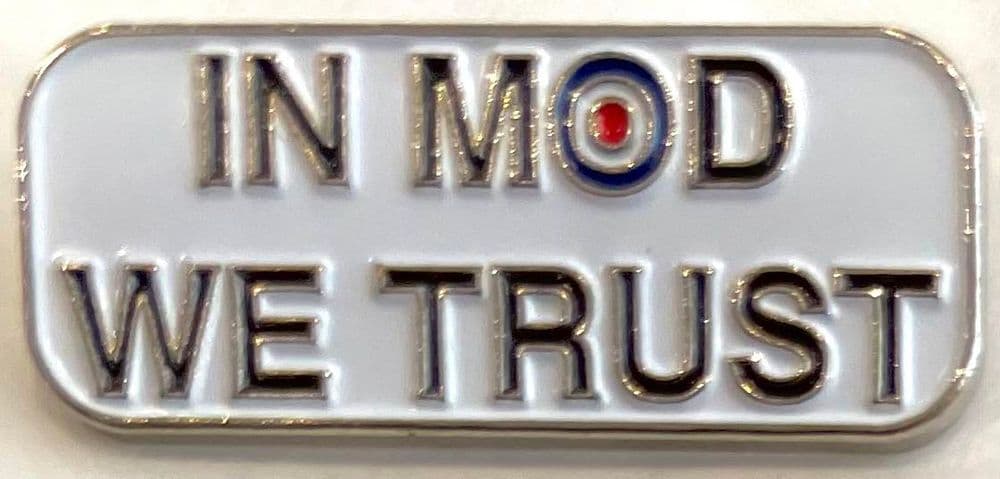 Enamel Pin Badge In Mod We Trust Text EPB50 New