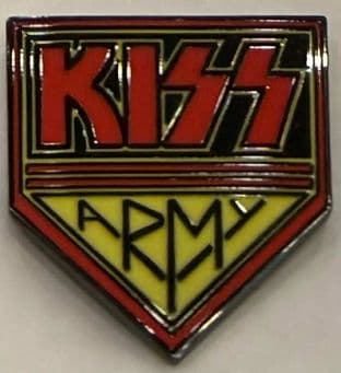 Enamel Pin Badge: Kiss: Kiss Army (New) (EPB68)