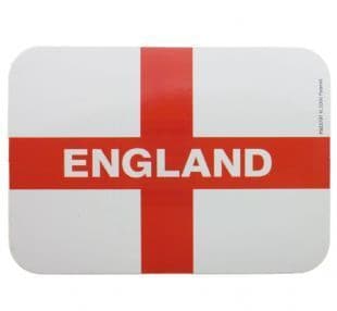 England - National Flag: St George's Cross (Sticker)