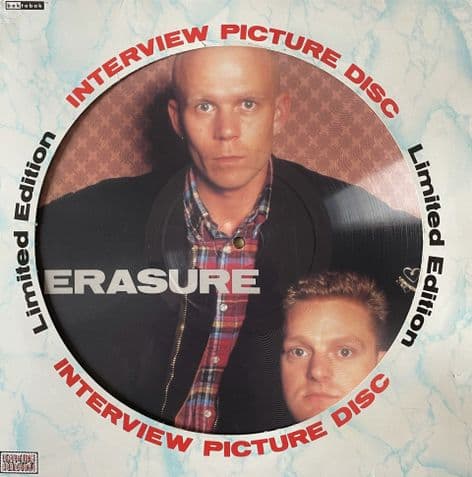 Erasure ‎- Interview Picture Disc (LP) (EX-/VG-)