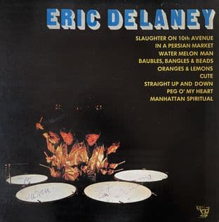 Eric Delaney ‎- Eric Delaney (LP) (Signed) (G-/G-VG)