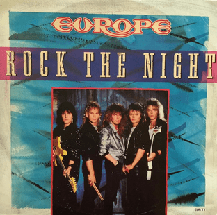 Europe - Rock The Night (12") (VG/EX)