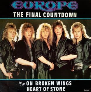Europe - The Final Countdown (12") (EX-/G++)