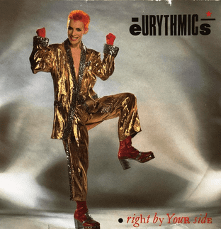Eurythmics - Right By Your Side (7") (VG/VG-)