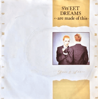 Eurythmics - Sweet Dreams (Are Made Of This) (7") (EX-/VG+)