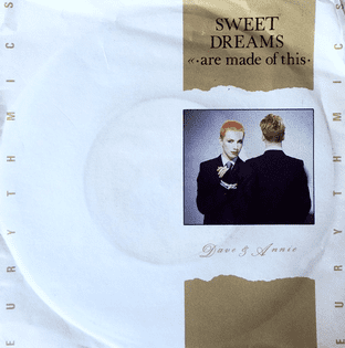 Eurythmics - Sweet Dreams (Are Made Of This) (7") (G-VG/VG-)