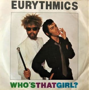 Eurythmics - Who's That Girl? (7") (G/G)