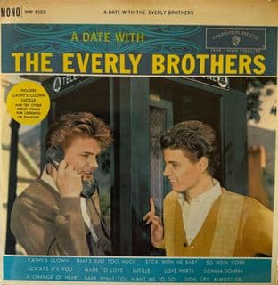 Everly Brothers (The) ‎- A Date With The Everly Brothers (LP) (VG+/VG+)