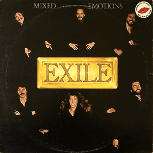 Exile - Mixed Emotions (LP) (VG-EX/G)