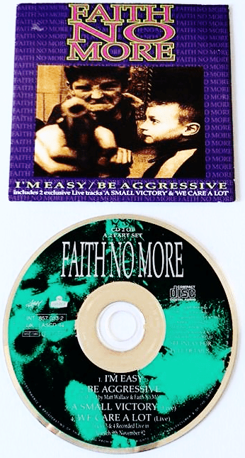 Faith No More - I'm Easy/Be Aggressive (CD Single Pt 2) (G+/VG)