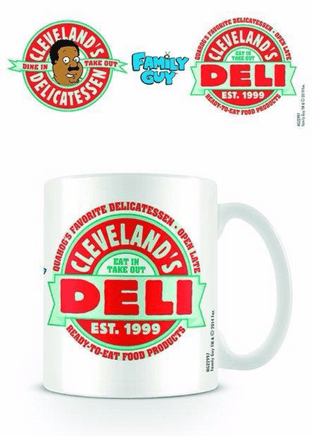 Family Guy (Cleveland's Deli) - MUG (11oz) (Brand New In Box)