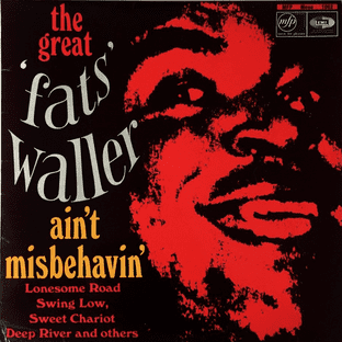 Fats Waller - Ain't Misbehavin' (LP) (G/VG)